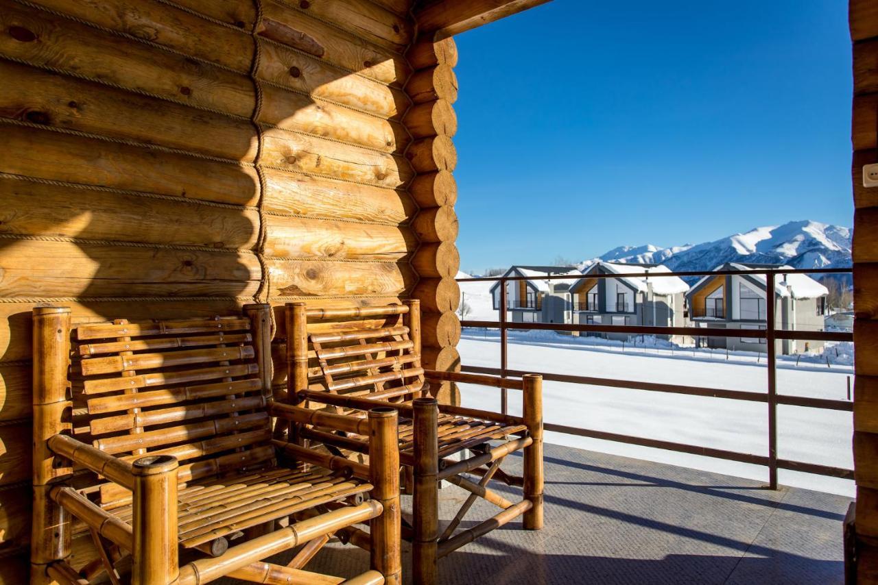 Snow Time Eco Chalet Gudauri Exteriér fotografie
