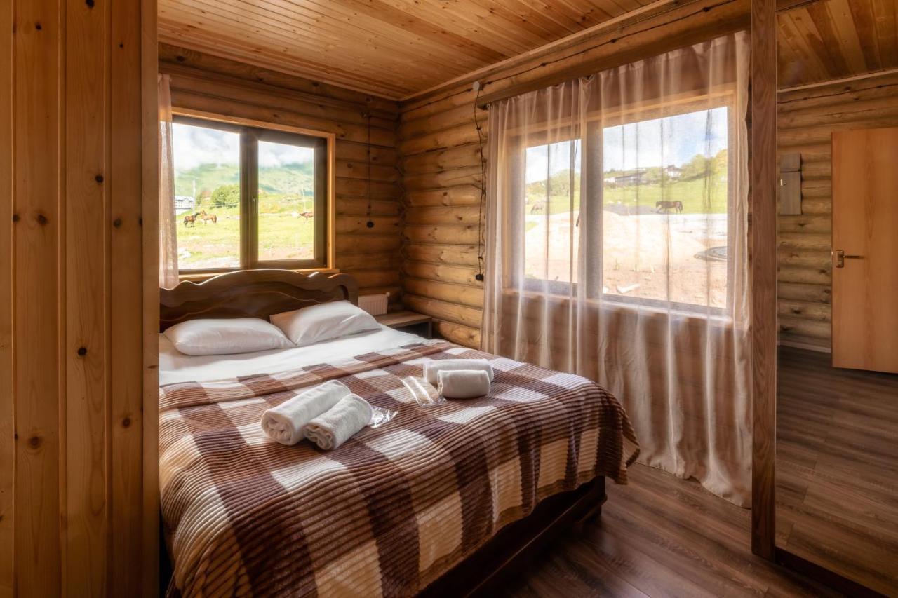 Snow Time Eco Chalet Gudauri Exteriér fotografie
